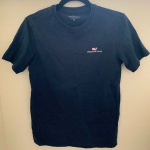 Vineyard Vines Logo Tee Navy